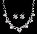 B0879 bride wedding jewelry accessories fashion diamond pearl