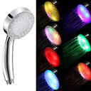 LED color changing colorful shower