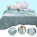 Cooling Blankets Pure Color Summer Quilt Plain Cool