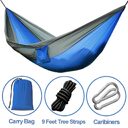 Backpacking Hammock - Portable Nylon Parachute Outdoor Double