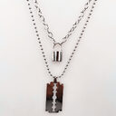 Layered Chains Punk Necklace