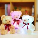 Plush toy teddy bear glowing doll creative gift