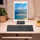 Folding Metal Bluetooth Foldable Keyboard Mini Wireless