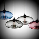 Nordic Modern Loft Pendant Lamp Glass Lustre Industrial