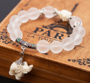 Crystal Elephant Charm Bracelet bead Cultural Jewelry
