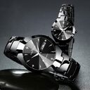 Luminous watch couple calendar quartz