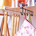 Kitchen Cabinet Under Shelf 6 Hooks Cup Mug