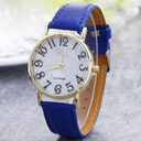 Marble Belt Watch Fashion Geneva Shell Face Casual