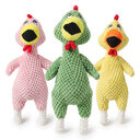 Dog Toys Sounding Pineapple Velvet Screaming Chicken Pet