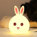 Cute Night Light Animal Rabbit lamps Touch Sensor