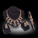 Korean fashion bride jewelry set
