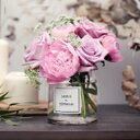 Flower glass vase