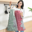 Women Aprons Waterproof Adjustable Neck Strap Absorbent Cooking