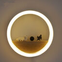 Personality creative LED wall lamp bedside