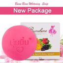 Thai Bumebime Handmade Soap White Natural Whitening Bath