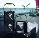 Fishing bucket with rope eva thickened fish folding