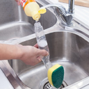 New Injection Water Brush Cleaning Non-stick Kitchen Oil