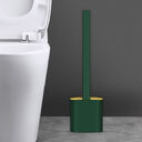 Creative Wall-Mounted Soft Brush With Cover For Toilet
