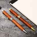 1PC Business Rollerball Pen Sign Wood