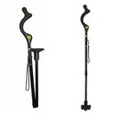 Telescopic Stick Stool Folding Handle Walking