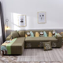 Printed sofa cushion cover