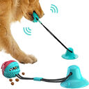 Dog Toys Silicon Suction Cup Tug Interactive Ball