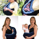 Newborn baby carrier back belt feeding bag TC