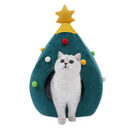 Christmas Tree Pet Bed Winter Warm Nest Cat