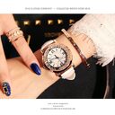 Mobile rhinestone women's watch Korean fashion trend student