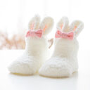 Winter Coral Fleece Baby Girls Socks Newborn Soft