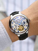 Mechanical watch hollow waterproof