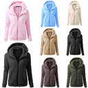 Women's Fashion Jacket Hooded Sweater