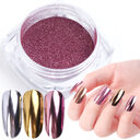 1pcs Nail Art Mirror Pigment Powder Glitter Dip