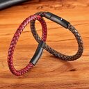 Men for women Bracelets Black Stainless Steel Jewelry