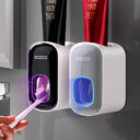 Wall Mounted Automatic Toothpaste Holder Bathroom Accessories Set