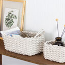 Nordic Wind Hand-woven Thick Cotton Rope Storage Box