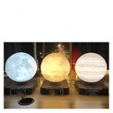 Magnetic levitation desk lamp moon