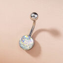 Mermaid Navel Zircon Ring Human Body Piercing Jewelry