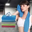 Sports Towel Physical Cooling Microfiber Instant Cool Ice