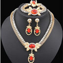Bridal alloy four pieces of European and American