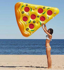 Inflatable Pizza Sleeping Bed Water Hammock Lounger Chair