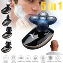5 In 1 4D Rechargeable Bald Head Electric