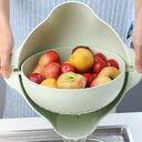 Kitchen Laundry Organizer Thickening Home Plastic Rice Friut