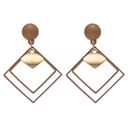Heart Stud Earrings Trendy Jewelry Statement Earring