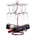 Upside down wine glass rack decoration European creative
