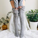 Winter Socks Over The Knee Lengthened Long Tube