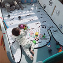 Toys Baby Play Mat Kids Carpet White Tiger