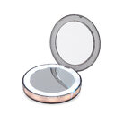 LED Lighted Mini Makeup Mirror 3X Magnifying Compact