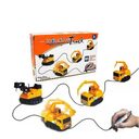 Engineering Vehicles Mini Magic Toy Truck Children's Inductive
