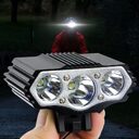 F3 light USB bicycle headlights 3 t6 mountain